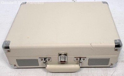 Crosley Cruiser Deluxe Portable Bluetooth Record Player CR8005D-WS