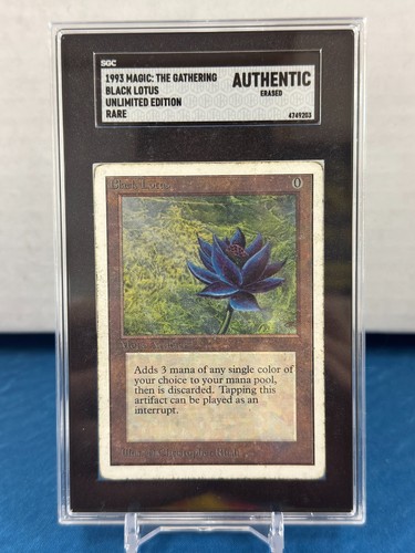 Black Lotus - Unlimited - SGC Authentic