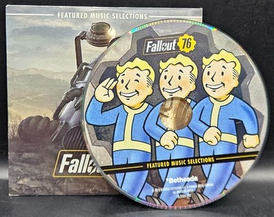 Fallout 76 Featured Music Selections Soundtrack CD Promo