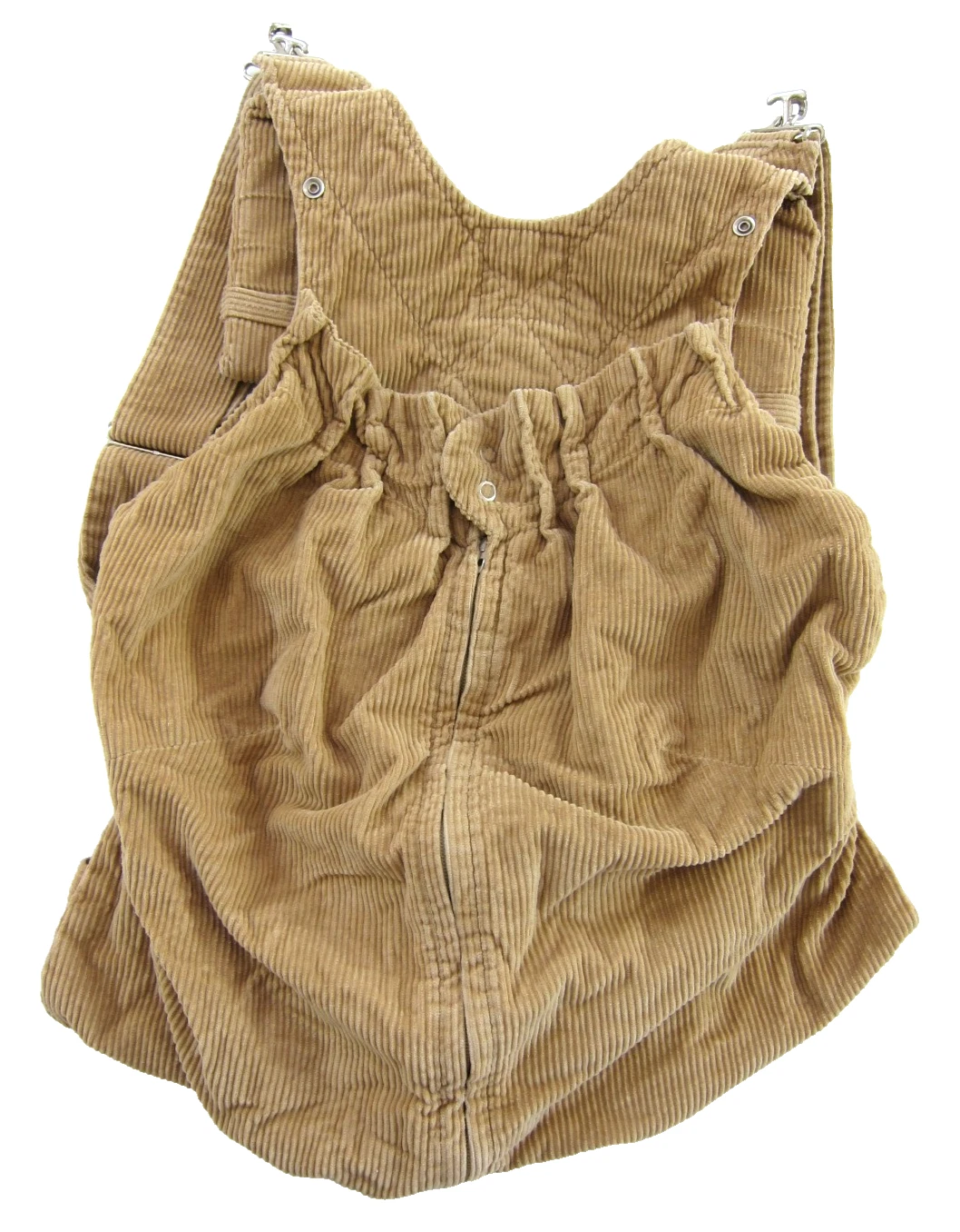 Vintage Snugli Baby Carrier Handmade USA 100% Cotton Brown Corduroy Adjustable