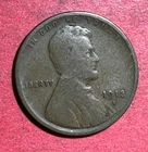 1913S US LINCOLN Cent! "San Francisco" Mint! Lower Mintage! Good! Old US Coin!