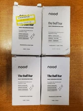 4 Bars: Nood The Buff Bar Daily Resurfacing Bar 4 oz. ea. Frag. Free (6597) W3C