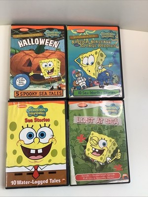 DVD Movie Set Of 4 Sponge Bob