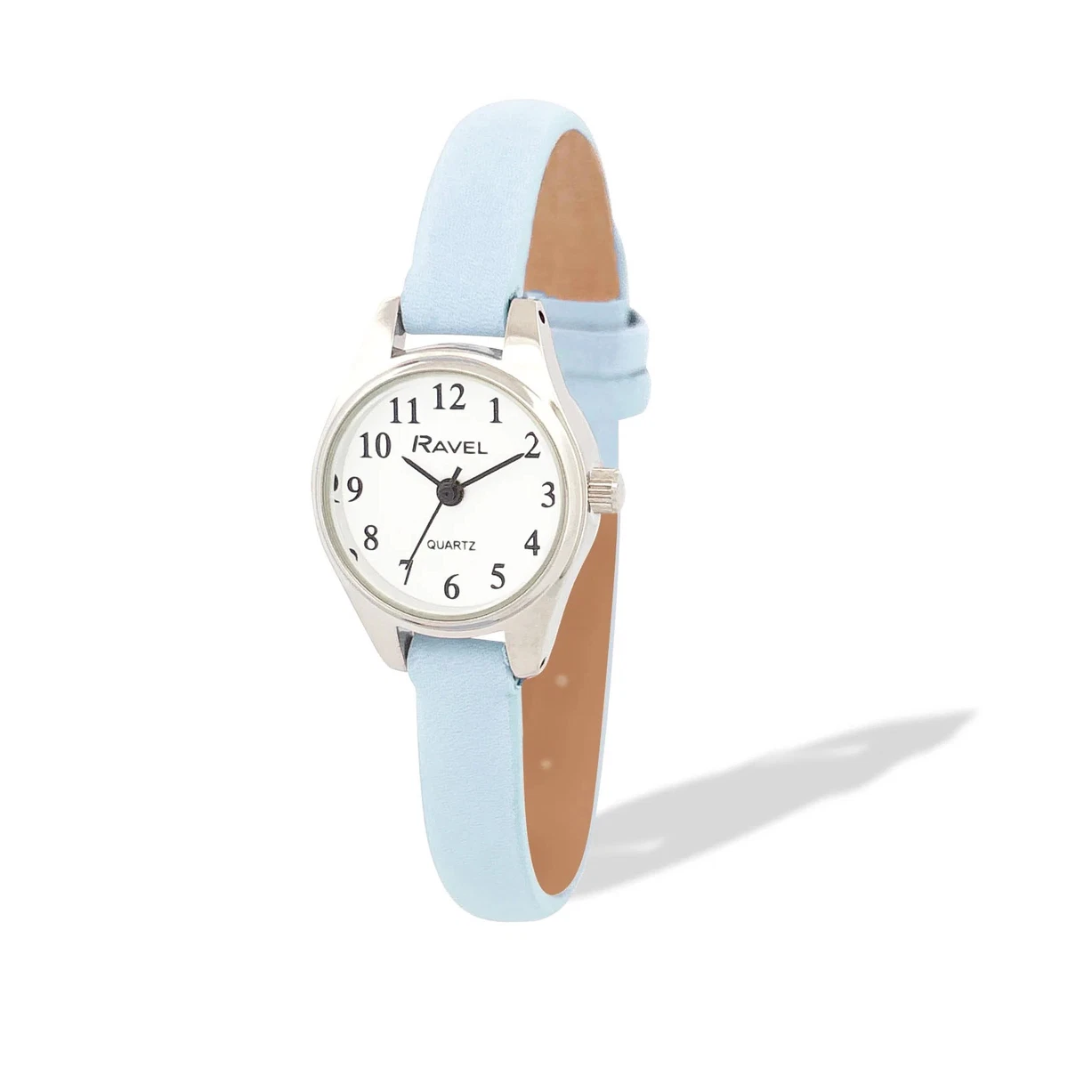 Ravel R0132C Everyday Quartz Watch with Dotted Display, Analogue Quartz Movement, Stainless Steel, strappy