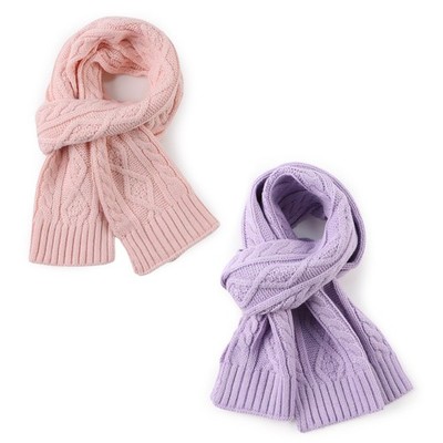 Warm Baby Scarf Winter Boys Girls Neck Warmer Knitted Toddler Scarves