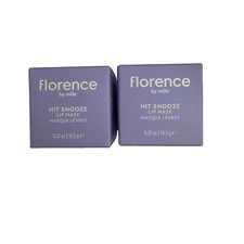 Lot 2x Florence by Mills HIT SNOOZE Overnight Jelly Lip Mask .37 oz 10.5 g NIB