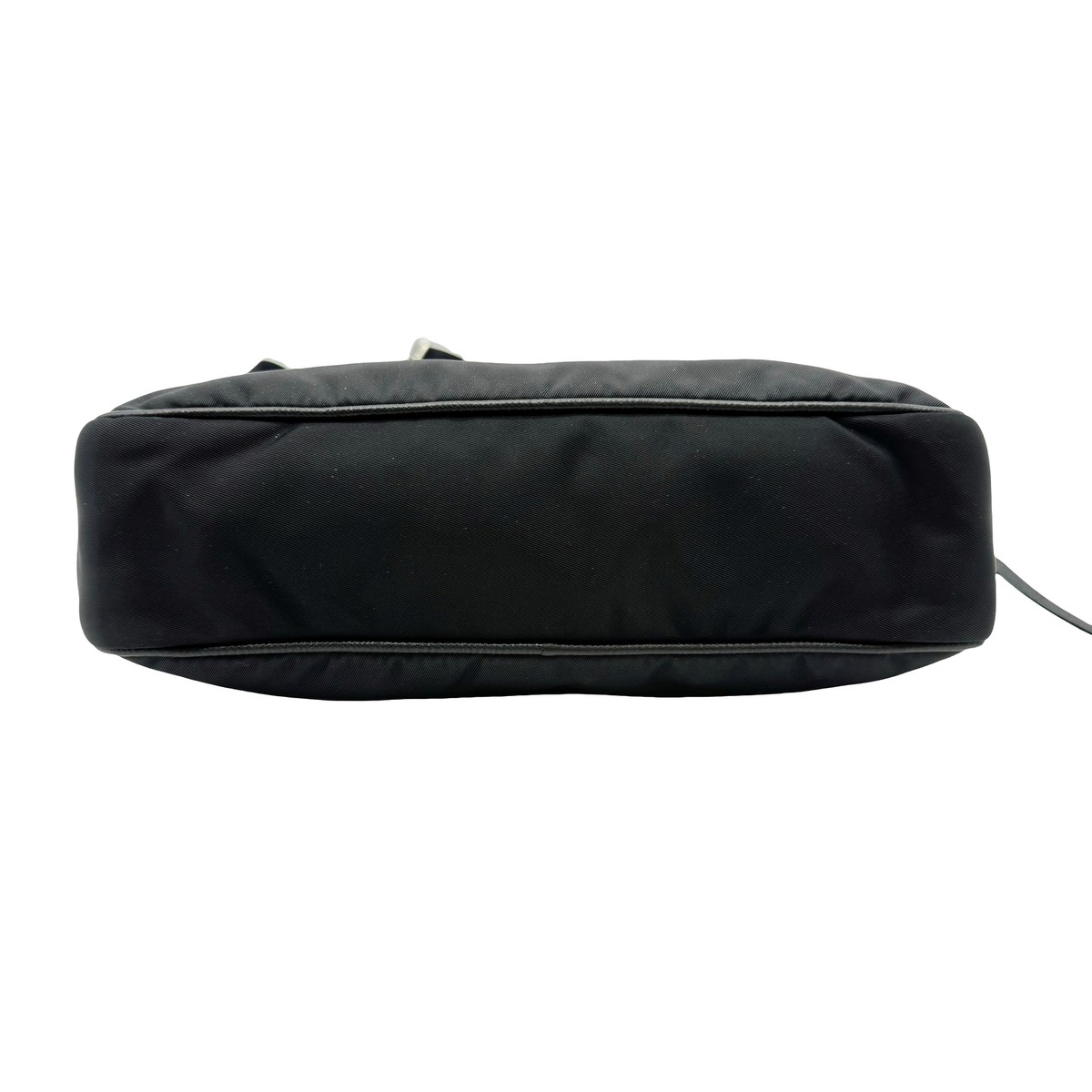 Authentic PRADA RE-Edition 2005 Shoulder Bag 1BH204 Black Nylon