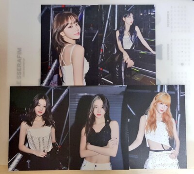 LE SSERAFIM 2023 LÉ TOUR 'FLAME RISES' IN SEOUL PHOTOCARD OFFICIAL