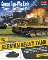 "1/35 German TIGER-I Ver. Early \"Operation Citadel\" #13509 Academy Hobby Kits"