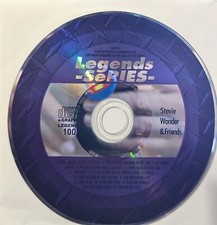 100 STEVIE WONDER      LEGENDS  KARAOKE CDG DISC