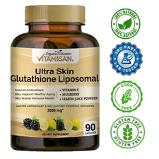 Vitamisan Liposomal Glutathione 3000 - 90 Capsules - Master Liver Detox
