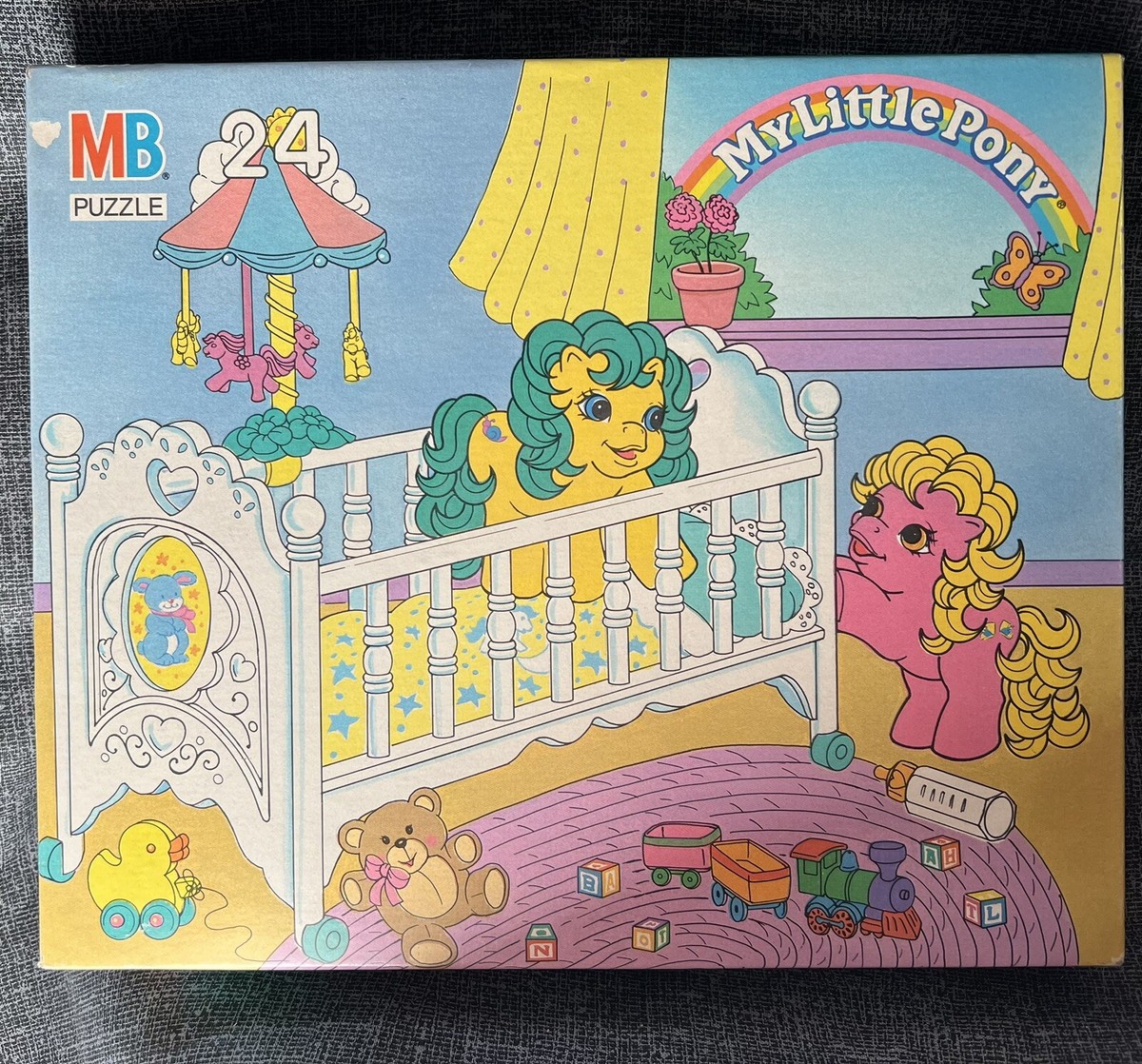 MILTON BRADLEY 1988 VINTAGE 24 Piece PUZZLE My Little G1 Sealed  Box