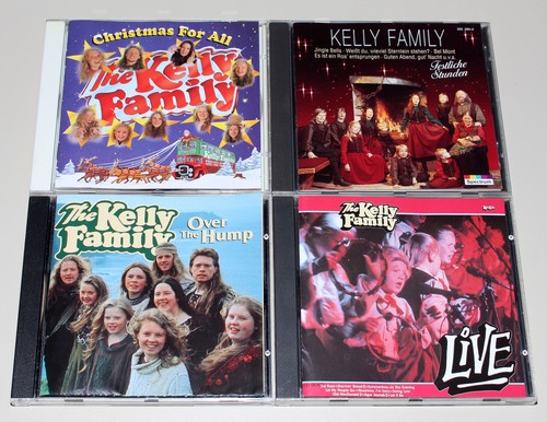 4 CD SET - KELLY FAMILY - OVER THE HUMP - CHRISTMAS FOR ALL - FESTLICHE STUNDEN - Bild 1 von 2
