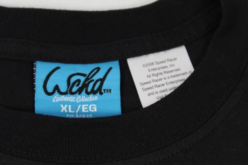 2008 Speed Racer T-Shirt Mens XL Black Wckd New with Tags - Picture 10 of 10