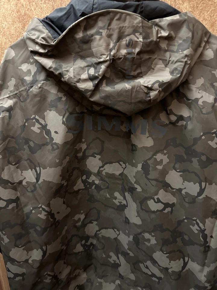 NWTS-2024-Simms Challenger Fishing Jacket - Regiment Camo Olive Drab 2X Large - Image 2 of 3