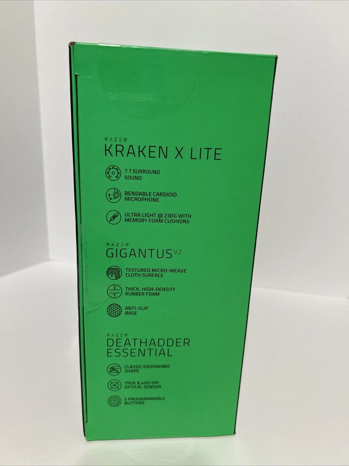 New and Sealed Razer Next Level Bundle - Gaming Headset, Mouse, and Mouse Mat - Image 4 of 4