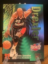 Clyde Drexler 1997-98 SkyBox Z-Force Basketball #22 Houston Rockets