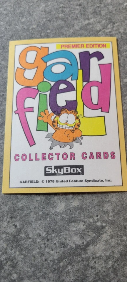 Juego de 100 cartas coleccionables Garfield Premier Edition más 9 tatuajes Skybox 1992 Foto 3 de 4