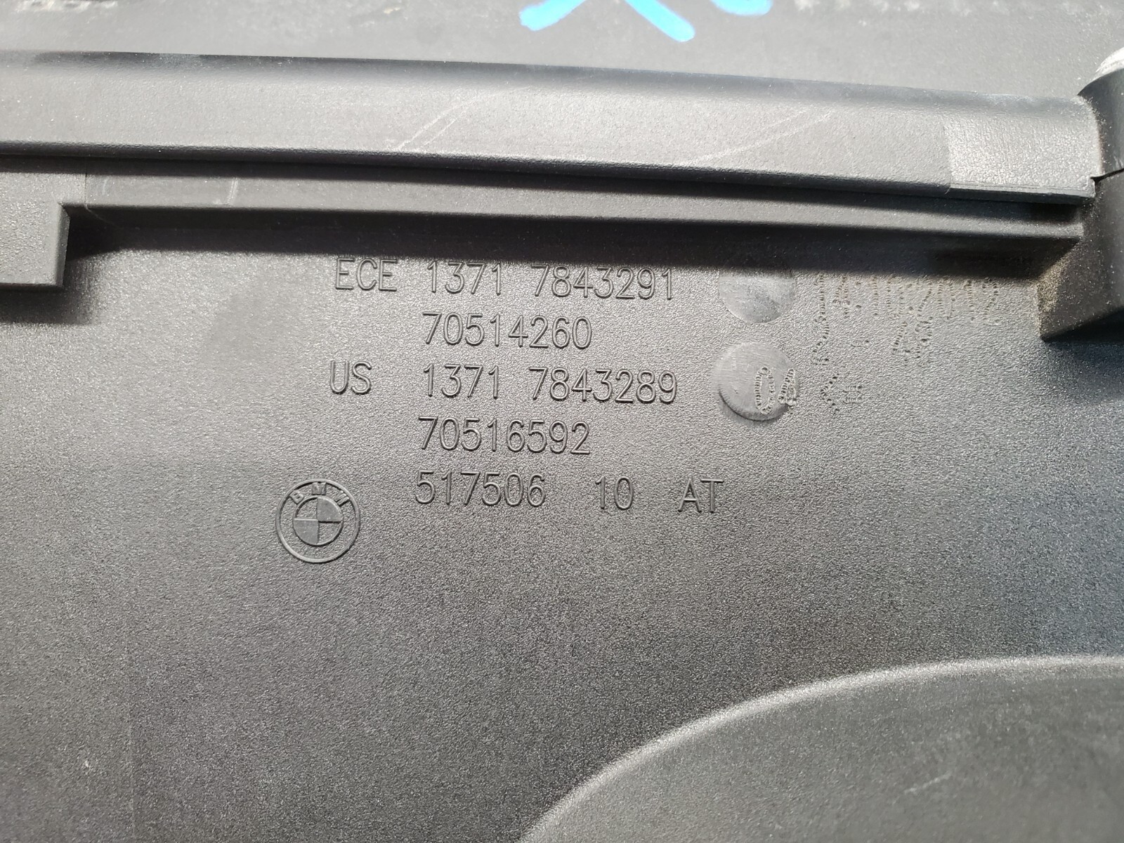 ✅ OEM BMW M6 F06 F13 F10 S63 Left Side Air Filter Cleaner Intake Muffler Airbox