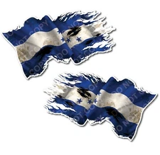 Honduras Honduran Pride Country Flag 3M Decal Sticker Vehicle Truck Car Window