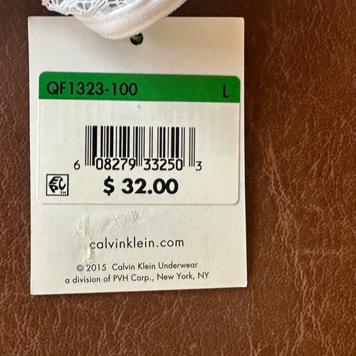 Calvin Klein CK One Micro Bralette QF1323 Weiß Large - Bild 9 von 11