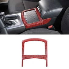 Center Console Front Water Cup Holder Cover Trim Decor For Dodge Charger 2011+