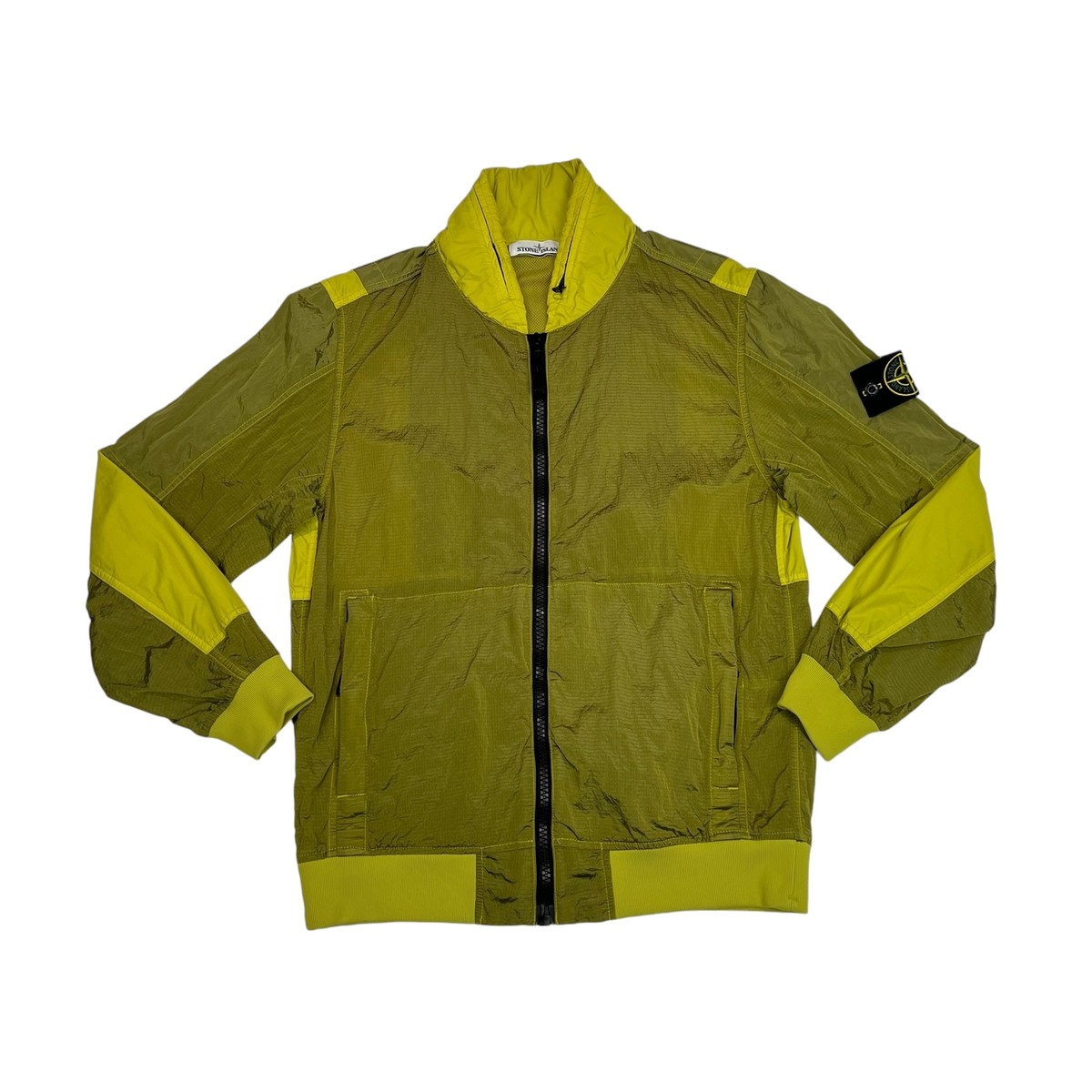 Blue Nylon Stone Island Watro Overshirt Stone Island Nylon Metal 
