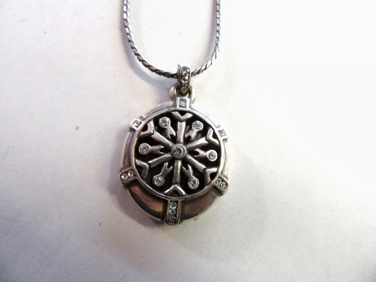 Vintage secret compartment best sale necklace