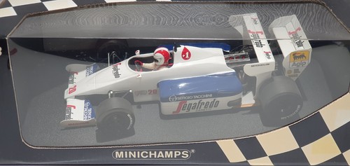 1/18 Minichamps F1 TOLEMAN HART TG184 CECCOTO GP FRANCE 1984 diecast car model - Picture 3 of 9