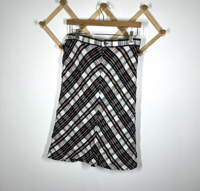 Vintage Polo Jeans Ralph Lauren Plaid Skirt Cotton 90s  