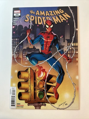 Amazing Spider-Man # 66 (2021, Marvel) 1st Print Main Cover B&B Fast Ship!!