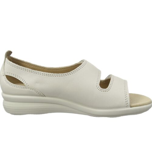 Hotter Comfort Florence Open-Toe Leather Adjustable Walking Sandals - Picture 2 of 12