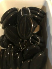 Rubber Coin Wallet Squeeze - Vintage Purse Men Women with Chain - Oval Shaped 