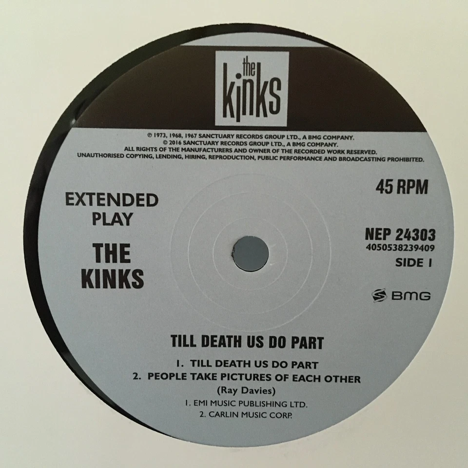 THE KINKS  45 EP , THE KINKS   ( FRENCH ) - Image 3 of 4
