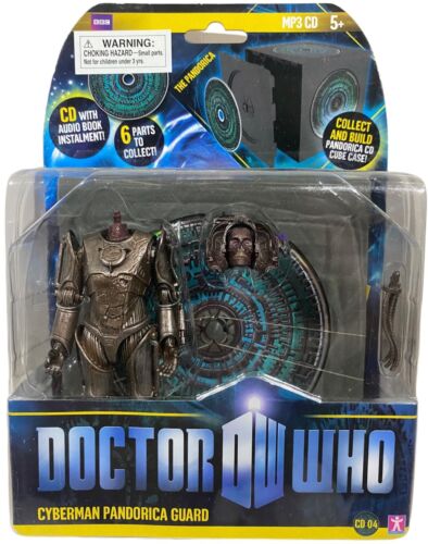 Doctor Who Cyberman Pandorica Guard Action Figure NEW w Pandorica Wall Part & CD