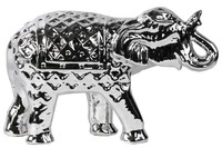 Urban Trends Standing Elephant With Engraved Blanket Figurine on sale Urban Trends Standing Elephant With Engraved Blanket Figurine on sale