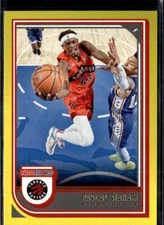 2022-23 Hoops #40 Pascal Siakam Yellow Toronto Raptors