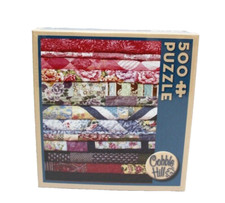 Cobble Hill Quilts Jigsaw Puzzle 500 Pieces Sealed