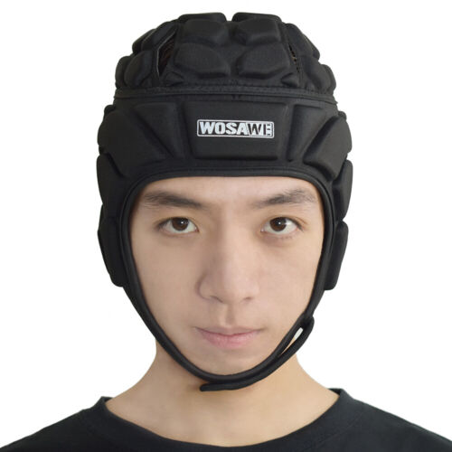 WOSAWE Ear Head Guard Grappling Wrestling Helmet Gear Scrum Caps Rugby Protector - Picture 3 of 5