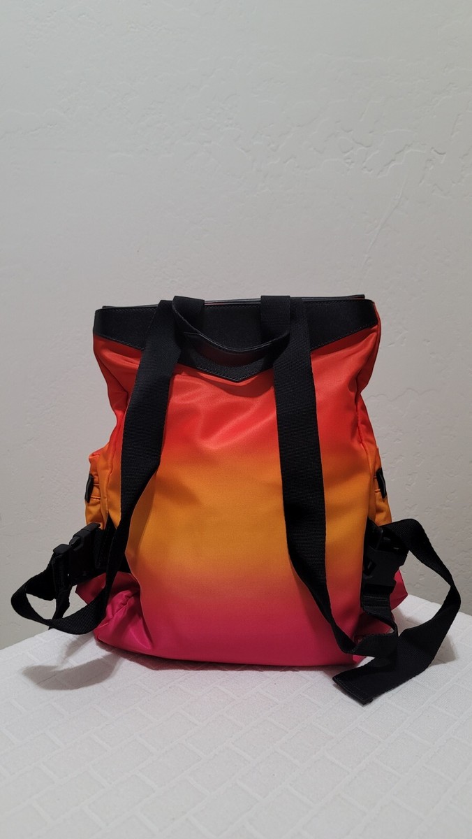 GIVENCHY Ombre Nylon Logo Spectre Backpack Black Multicolor  display picture 1