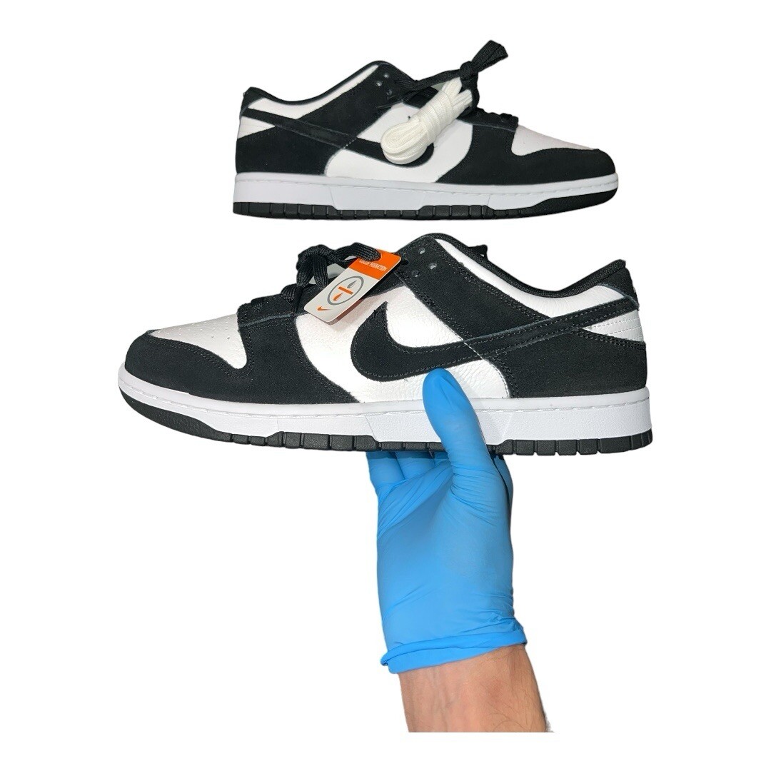 Nike SUEDE Black White Panda Dunk Low LIMITED PREMIUM Nike SUEDE Black White Panda Dunk Low LIMITED PREMIUM