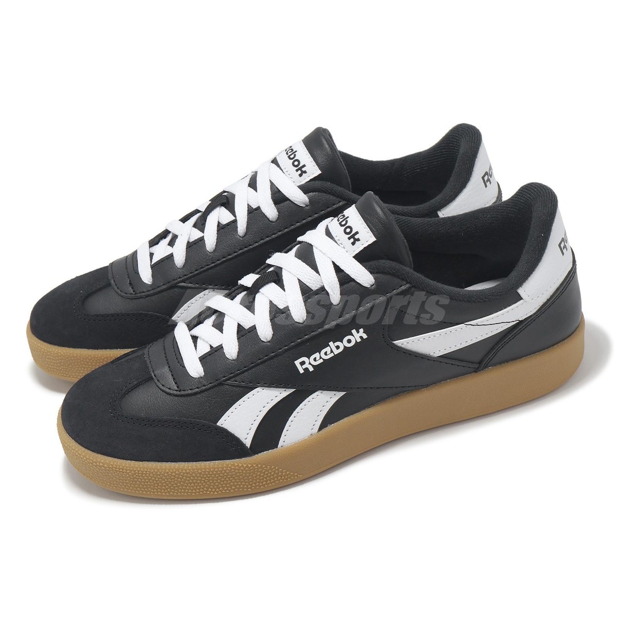 smash  Reebok Smash Edge S Black White Gum Men Unisex Casual