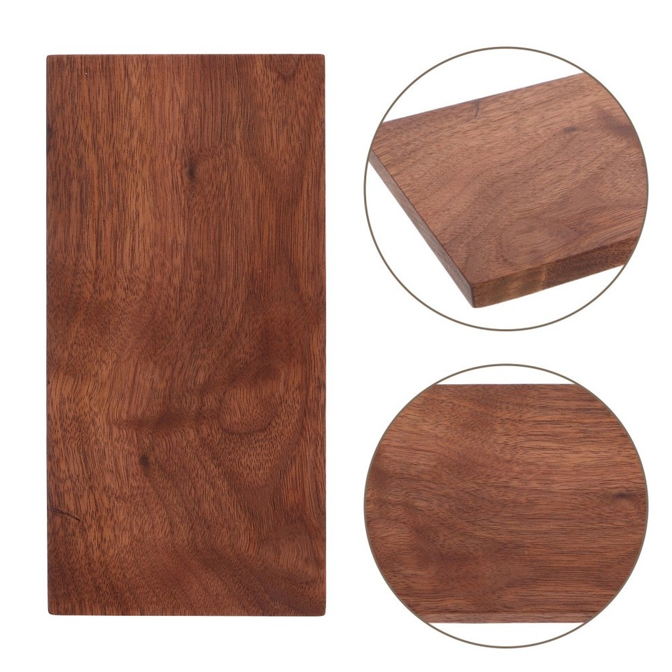 8 pcs Walnut Hardwood Planks - Walnut Unfinished Wood Sheets - 7.9x3 ...