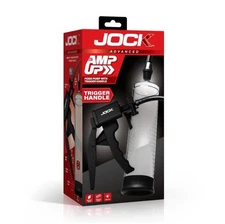 XR Brands Jock Advanced Amp Up Penis Pump with TRIGGER Handle, New