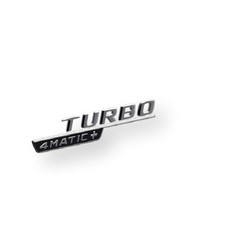 MERCEDES W213 AMG GT 290 Blade Emblem links TURBO 4MATIC+