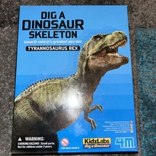 4M KidzLabs Scava Un Dinosauro Tyrannosaurus Rex Paleontologia Scheletro Fossile Dinosauro Scoperta~p129057991