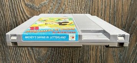 Mickey&rsquo;s Safari in Letterland CART ONLY (Nintendo, NES 1993) Combine Shipping