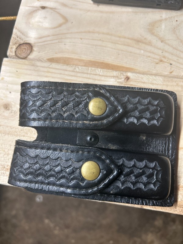 Safariland S&W M&P Double Magazine Pouch Basketweave Duty Mag Carrier Used