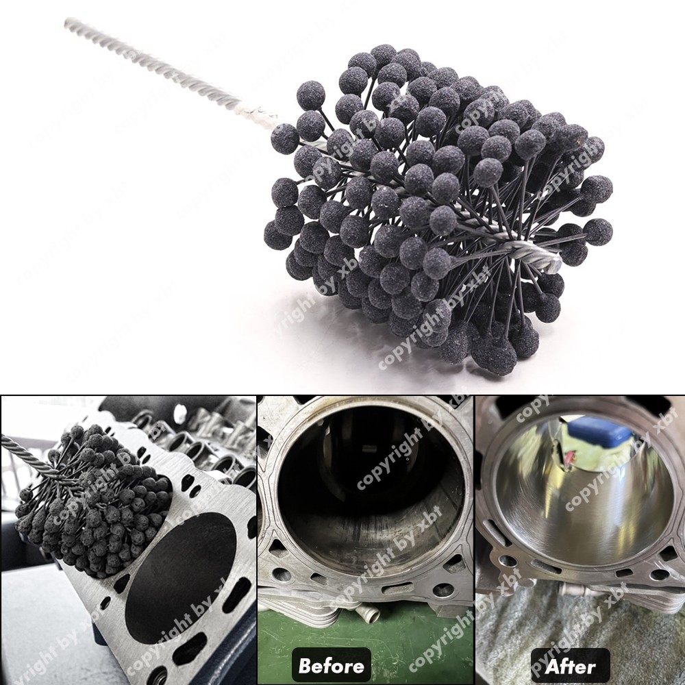 4-1/8" 105mm 240 Grit Ball Cylinder Engine Hone | For 4" Bore V8s | Ball Brush