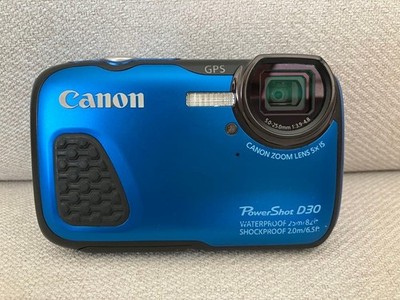 Canon PowerShot D30 Compact Digital Camera Waterproof 20m 5x Zoom